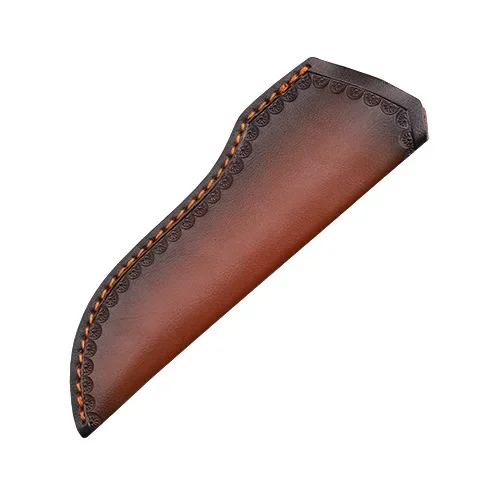 Knife Hunting Fixed Blade - 22cm Fixed Blade Knife Scabbard Embossed