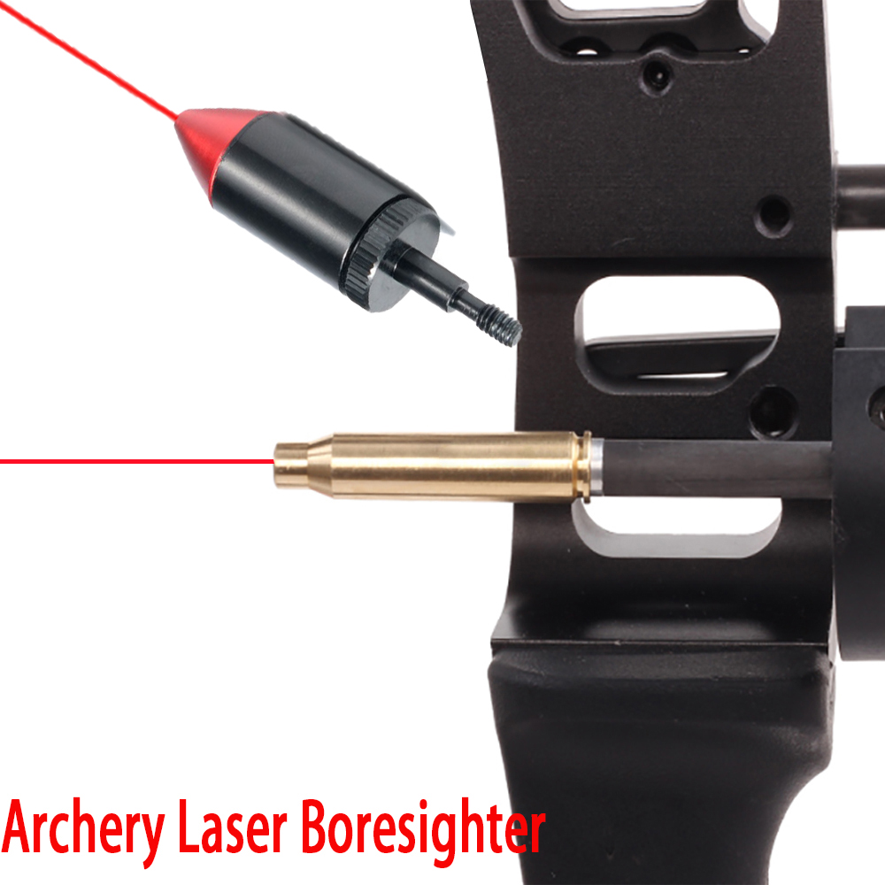 Crossbow Scope Sight - Tactical Archery Arrows Red Laser Sight