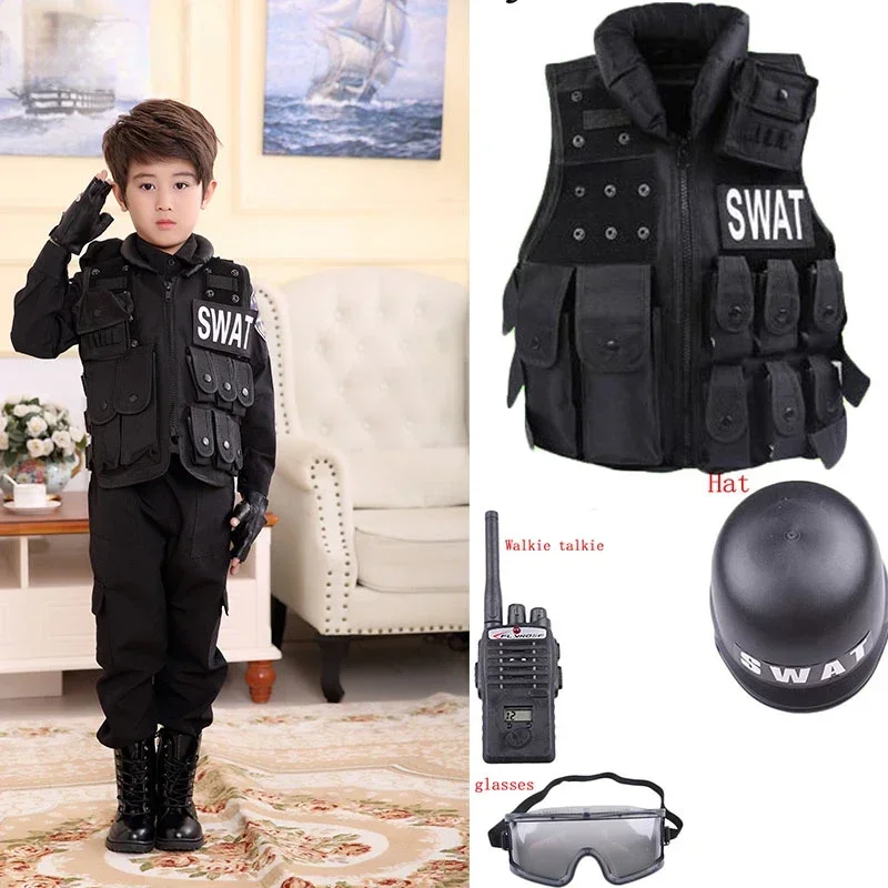Hunting Outdoor Boys - 2026 Halloween Children Hunting Military Tactical