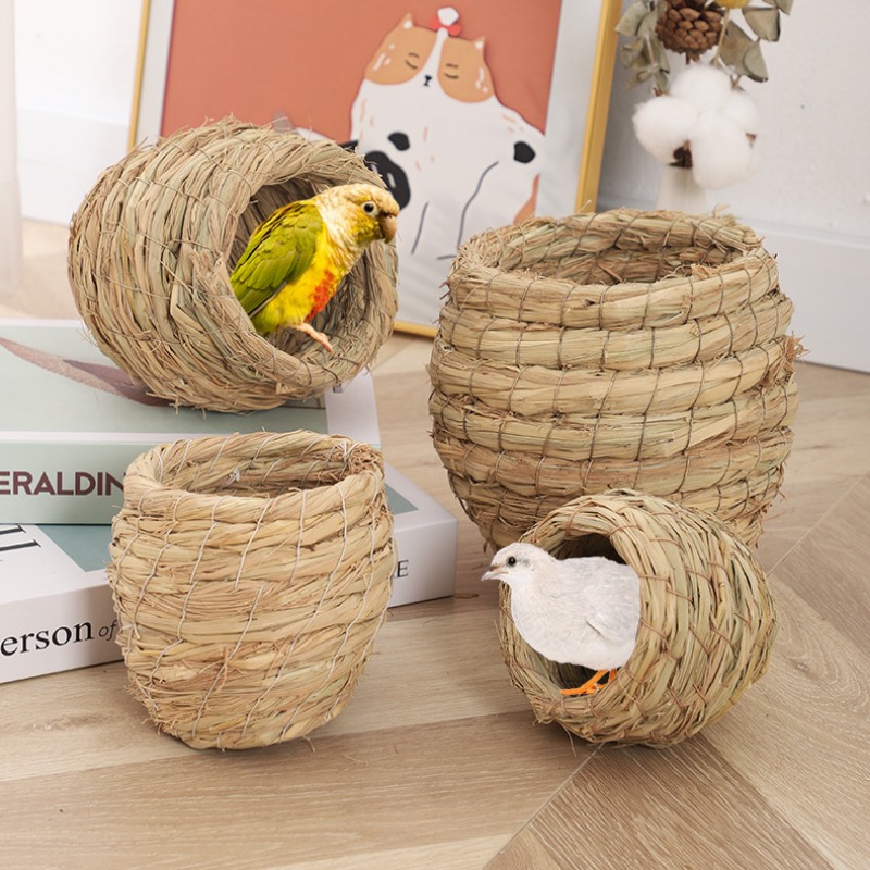 Hand Woven Straw Chicken Nest  - Hunting Quail review and price