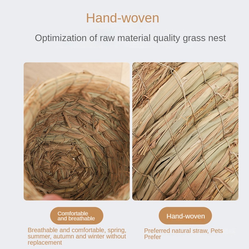 Hand Woven Straw Chicken Nest  - Hunting Quail review and price