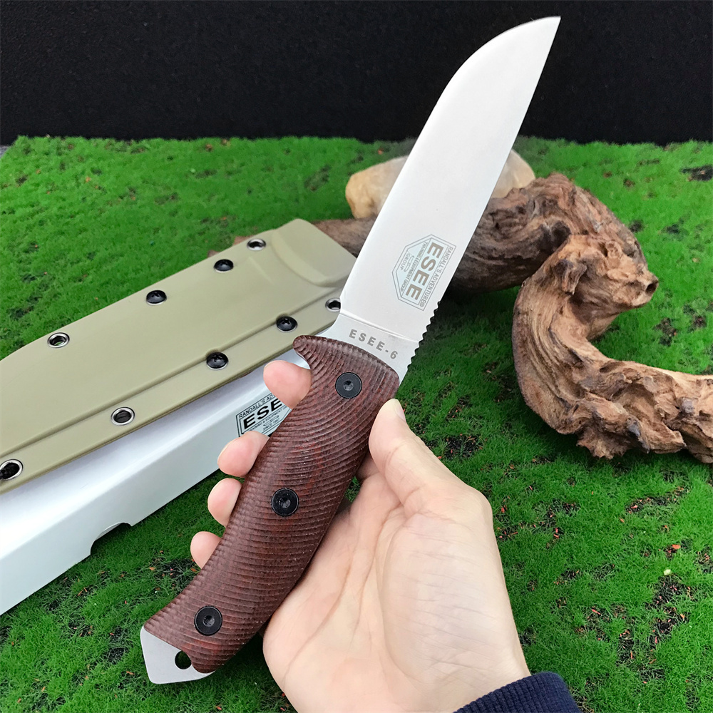New Specific ESEE-6 Fixed Blad - Knife Hunting Fixed Blade review and price