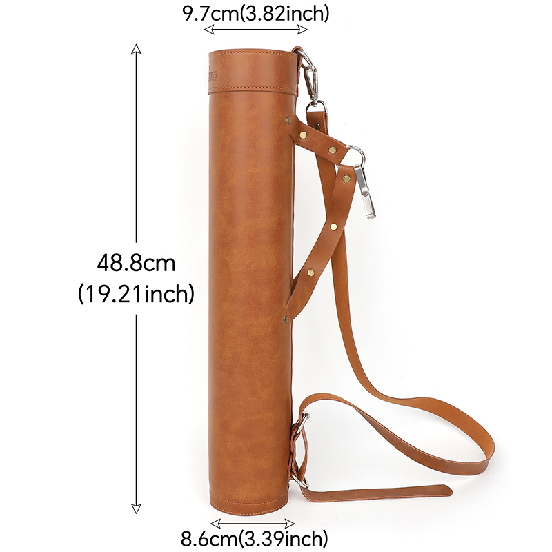 1 pc Archery Quiver Faux Leath - Outdoor Hunting Youtube review and price