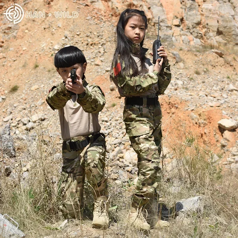 Kids Tactical Uniform Hunting  - Hunting Outdoor Boys review and price