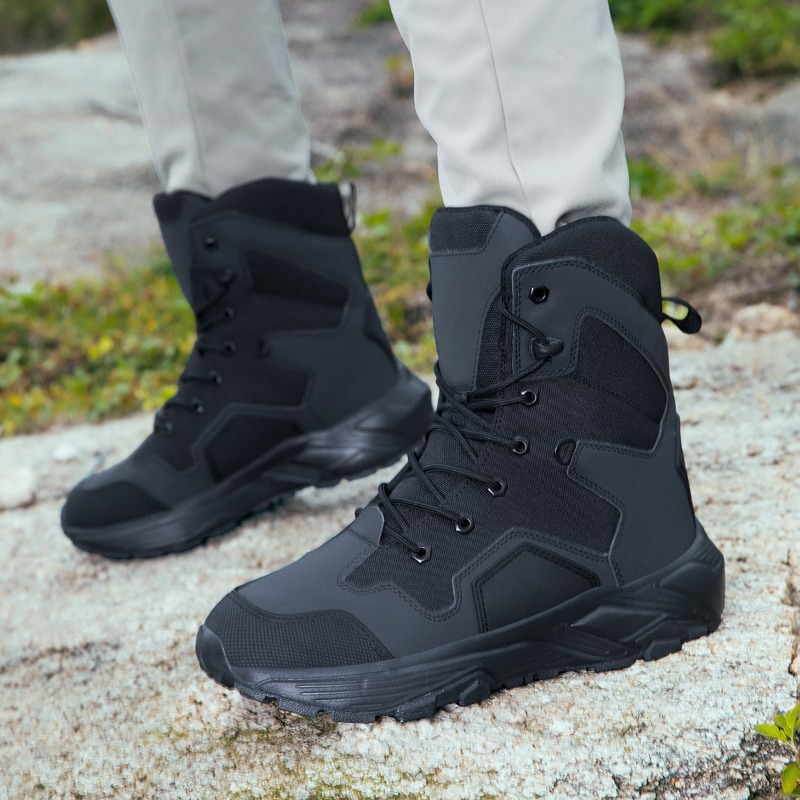 Men Tactical Boots Lace Up Wil - Wildman Hunting & Outdoor Reviews review and price