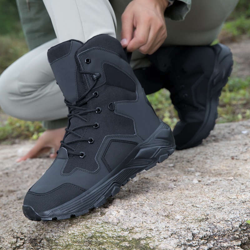 Men Tactical Boots Lace Up Wil - Wildman Hunting & Outdoor Reviews review and price