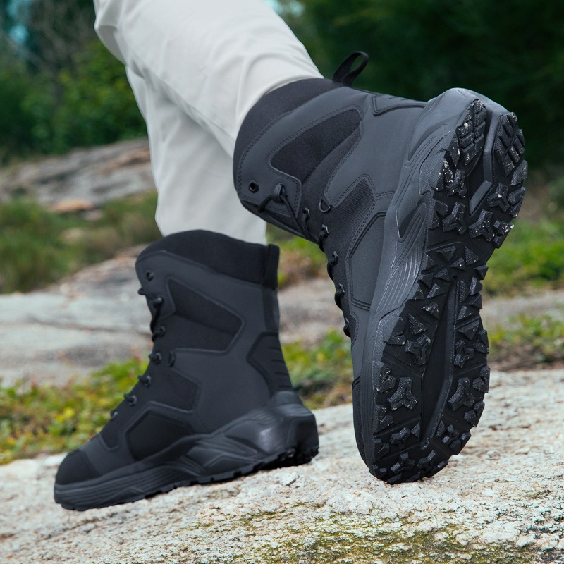 Men Tactical Boots Lace Up Wil - Wildman Hunting & Outdoor Reviews review and price
